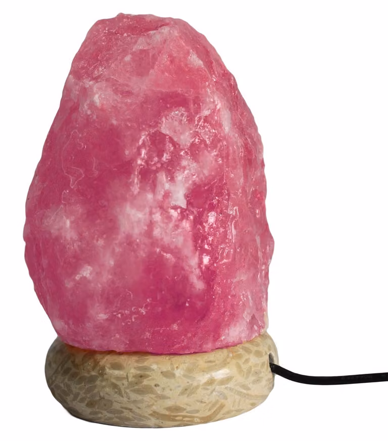 Lampada a sale naturale USB di alta qualità - 11,5 cm (vari colori)