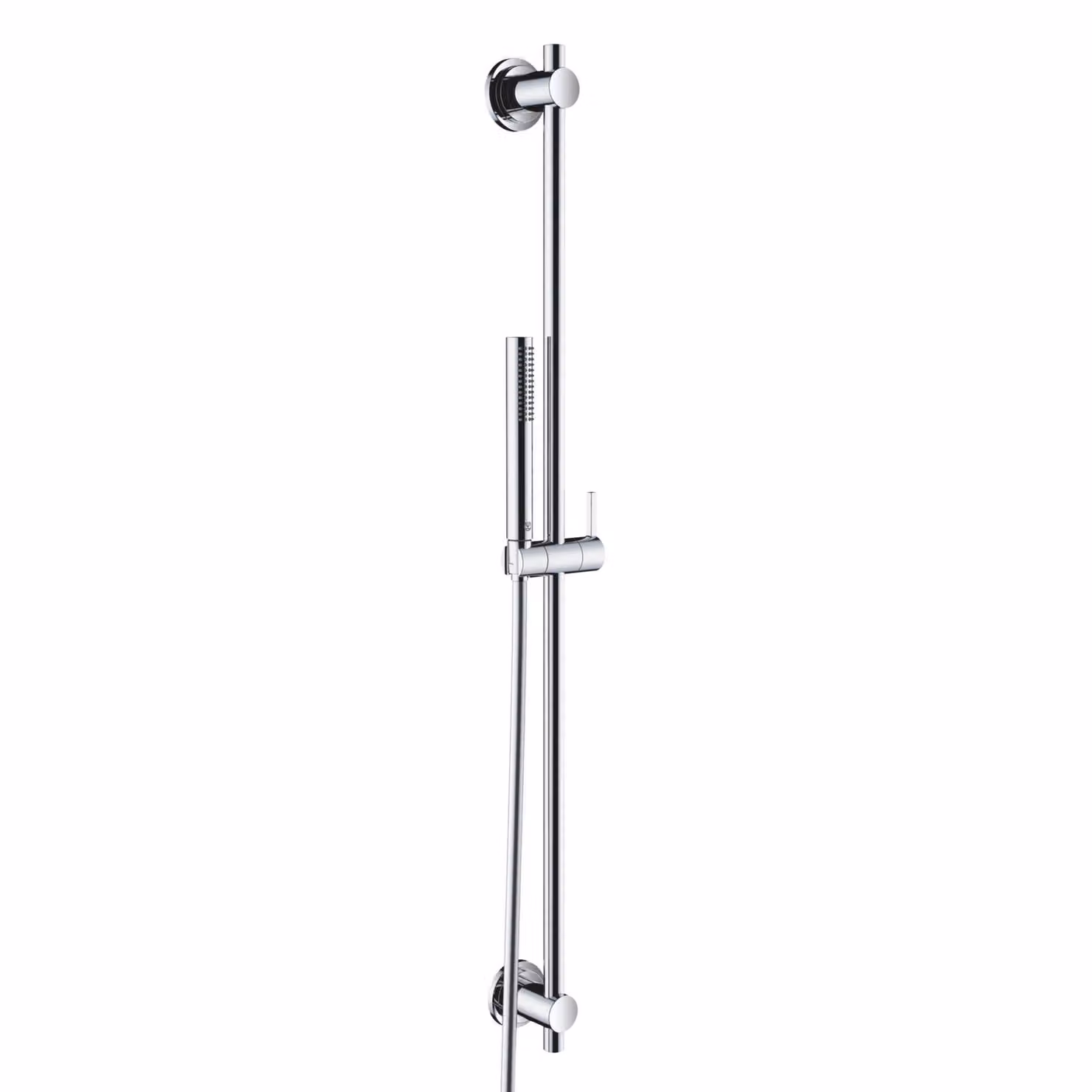 KLUDI NOVA FONTE Classic Set de douchettes 1S 900mm, barre murale en métal, avec nettoyage rapide du calcaire, chrome, 2084005-25, 2084005-25