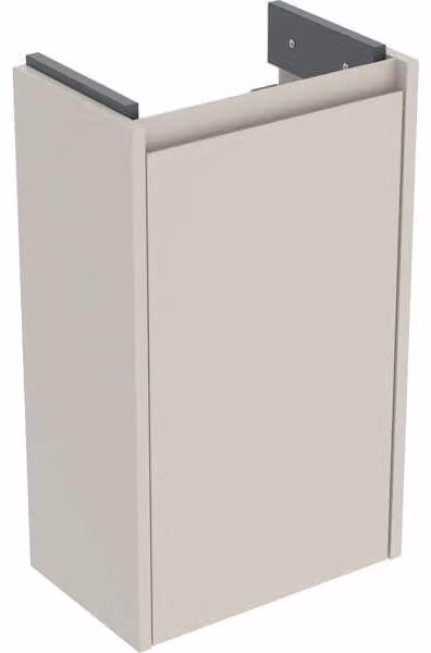 Geberit Renova Compact, élément bas pour lave-mains, avec une porte, portée réduite, 35,8x60,5x20,1cm, 504.080.DB.1, 504.080.DB.1