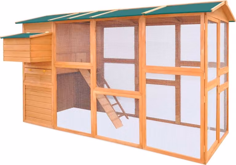 Pollaio in Legno 295x163x170 cm