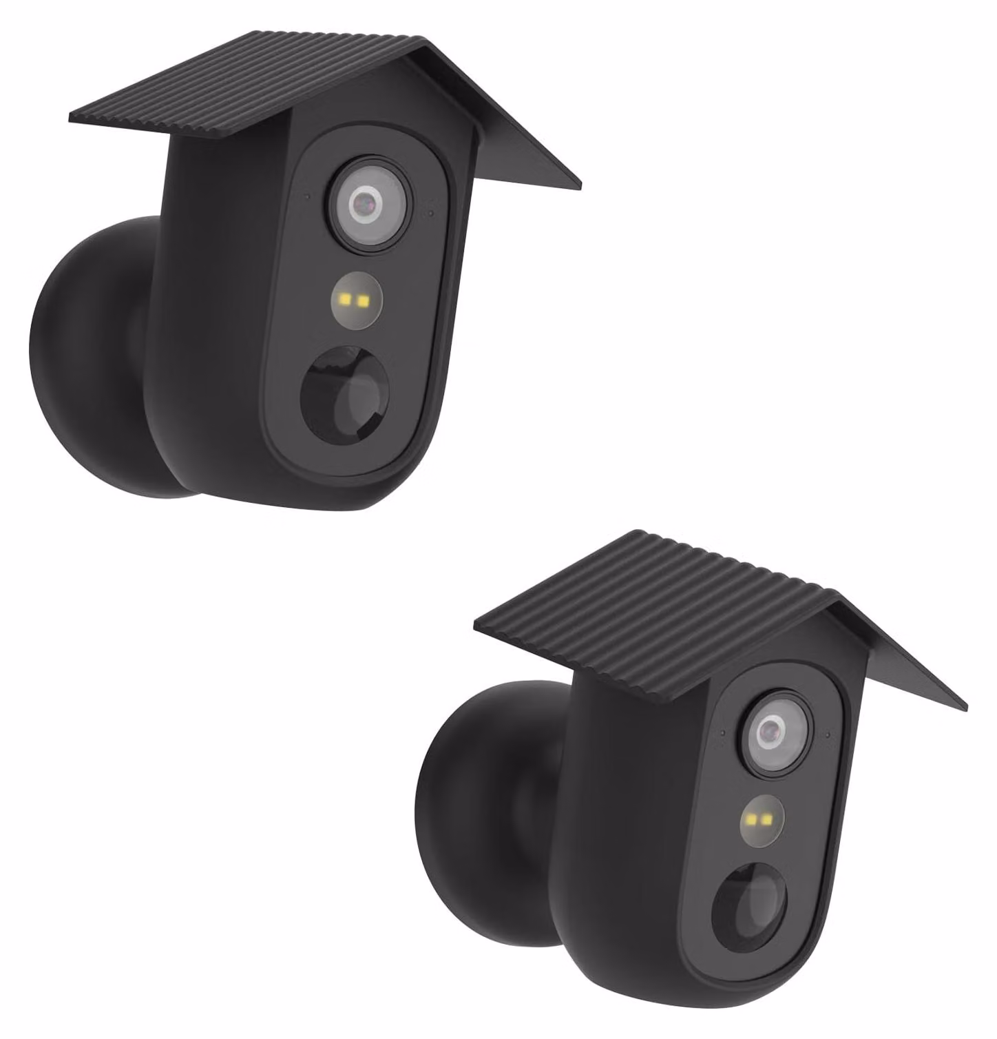 Custodia in silicone – Materiale di alta qualità – Protezione – Compatibile con eufy eufyCam C35 – 2 pezzi – Resistente all'usura ed elastica – Custodia per fotocamera