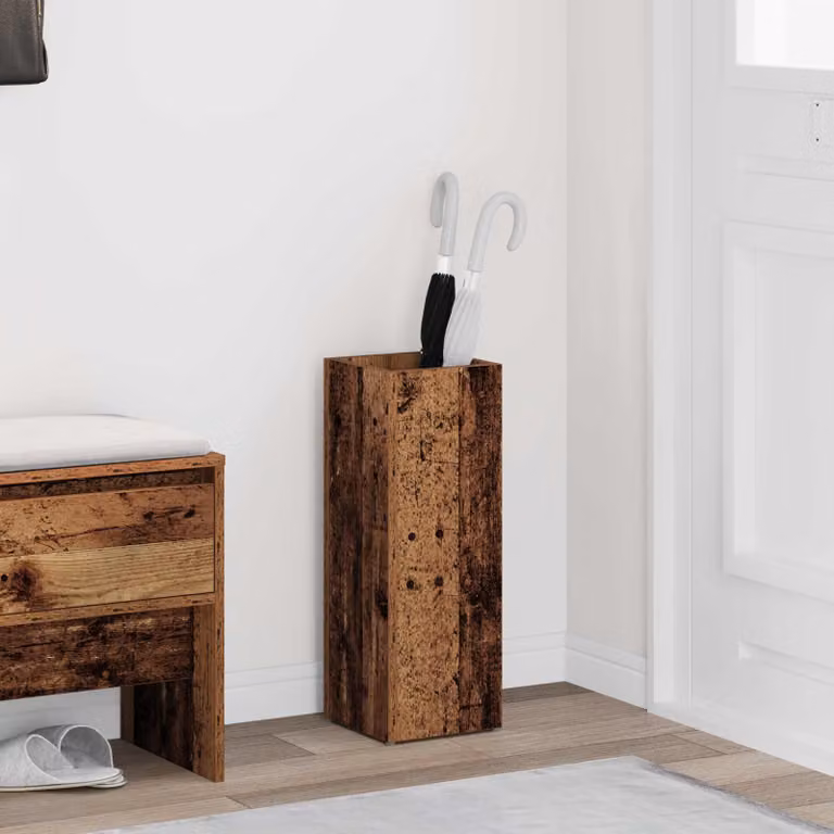 Supporto per ombrellone vidaXL in legno marrone L/P/H: 20 x 20 x 55,5 cm