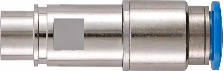 Contatto pneumatico HARTING senza valvola di intercettazione Presa di contatto (F) Diametro esterno tubo flessibile 10,0 mm, 1 pezzo Materiale