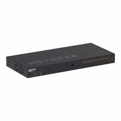 Switch Netgear GSM4212P Gestito L2/L3 Gigabit Ethernet con Supporto PoE Nero 1U – 2