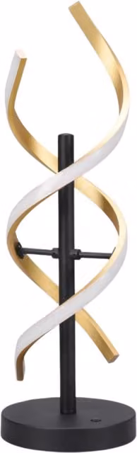 Lampada da tavolo LED Sequence Trio Leuchten oro/nero dimmabile