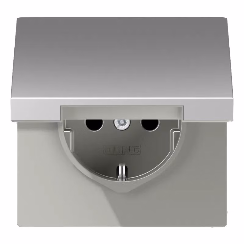 Jung AL1521KL Presa Schuko con coperchio ribaltabile