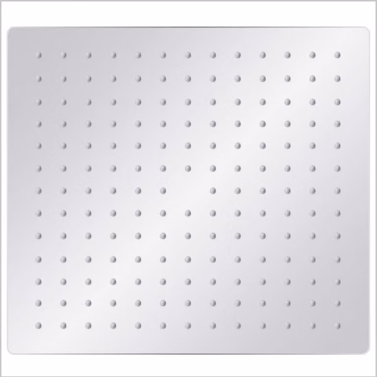 Testa Doccia a Pioggia in Acciaio Inox 304 30x30cm Quadrata