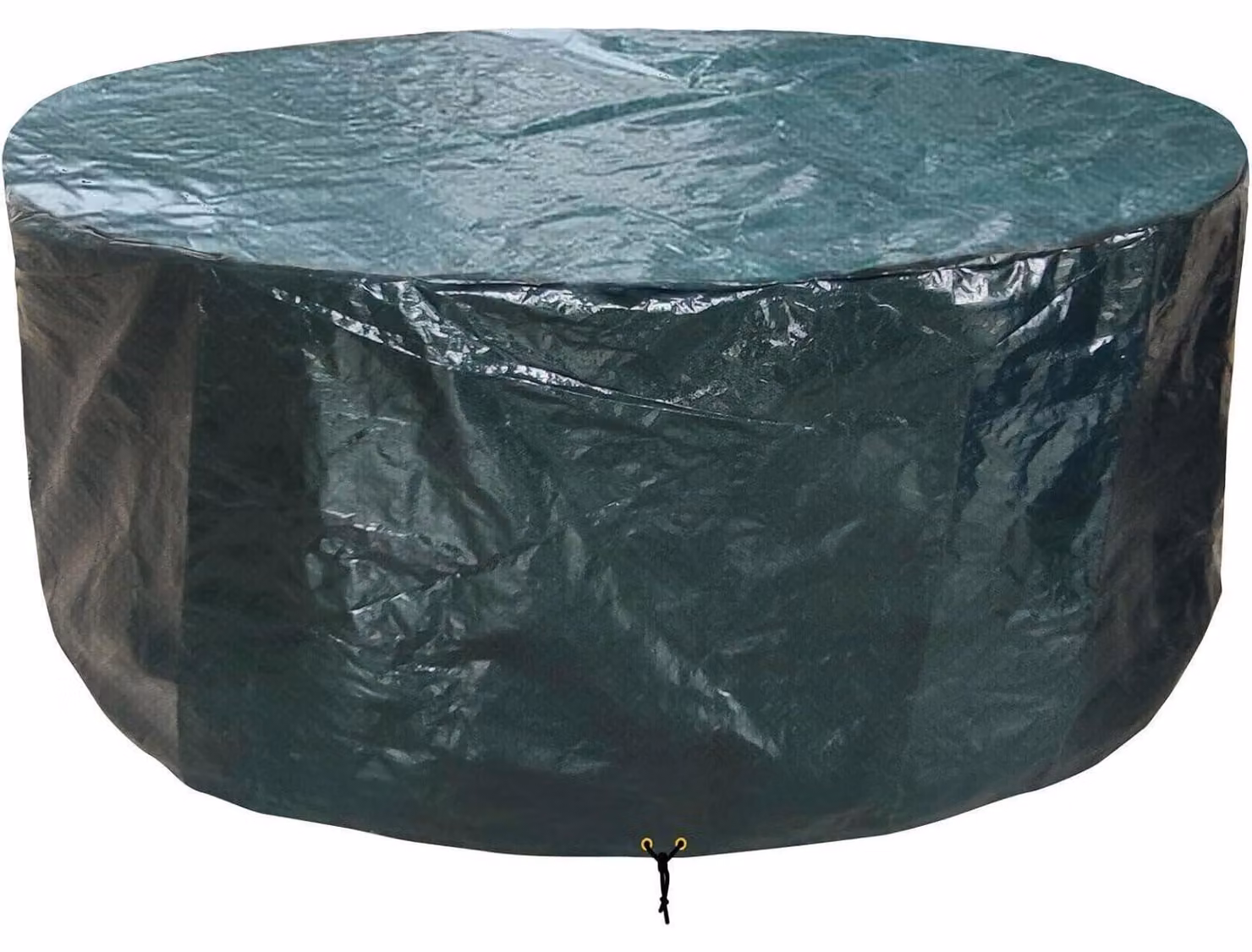Copertura impermeabile per mobili da giardino rotondi, dimensioni 102x71 cm, colore verde, realizzata in tessuto PE