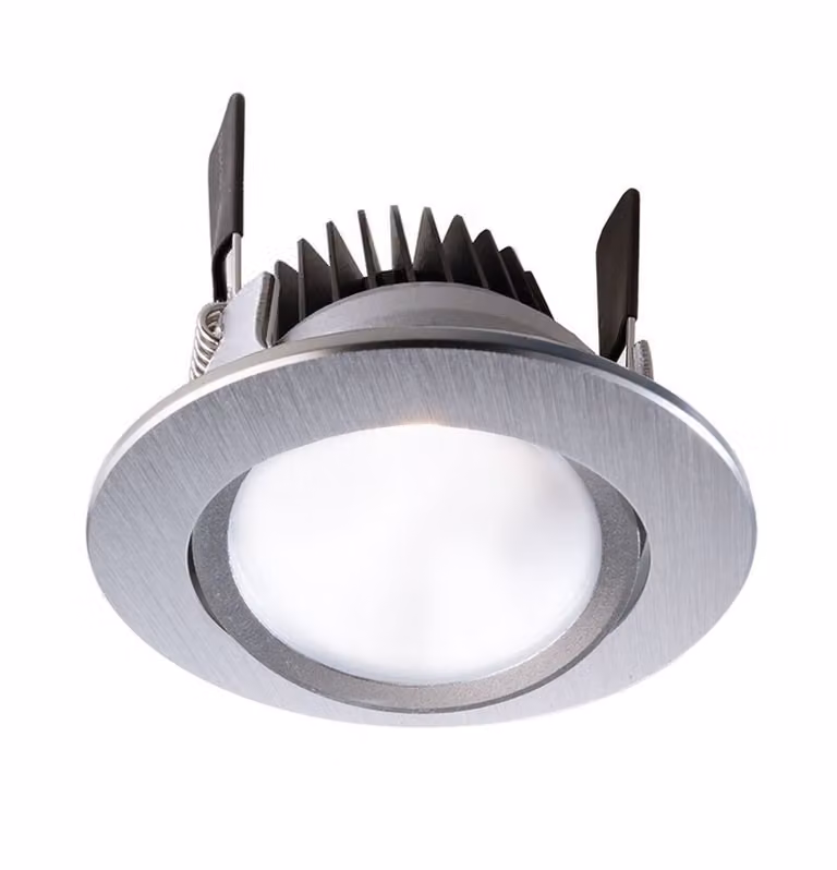 Deko-Light 565198 Plafoniera da incasso COB 68 CCT , argento