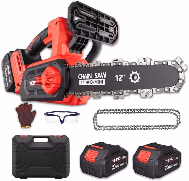 Troncatrice a batteria - Lunghezza catena: 12 pollici - Potenza: 1200 watt - Peso: 4 kg - Elettrica