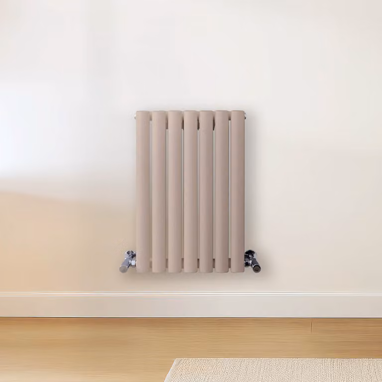 Radiatore di Design Orizzontale Rosa (Rose Petal Rosa) - 600mm x 413mm - Pannello Doppio  - Revive