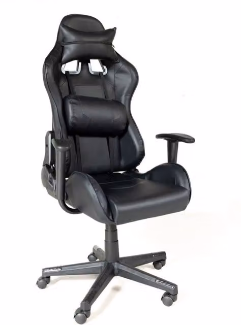 Poltrona gaming Sputnik nera telaio acciaio EFFEZ