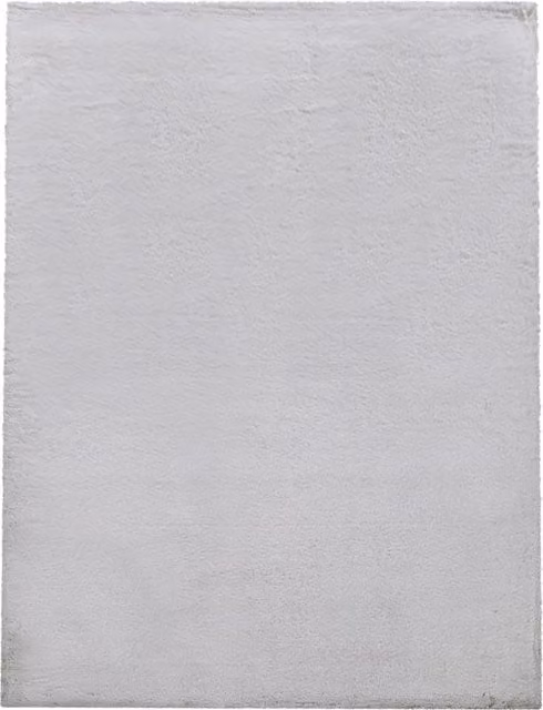 Tappeto Fluffy in ecopelliccia grigio L: 200 cm, P: 290 cm