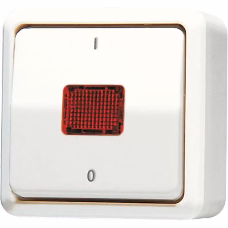 Jung 602KOA Interruttore a bilanciere 10 AX 250 V ~ bianco