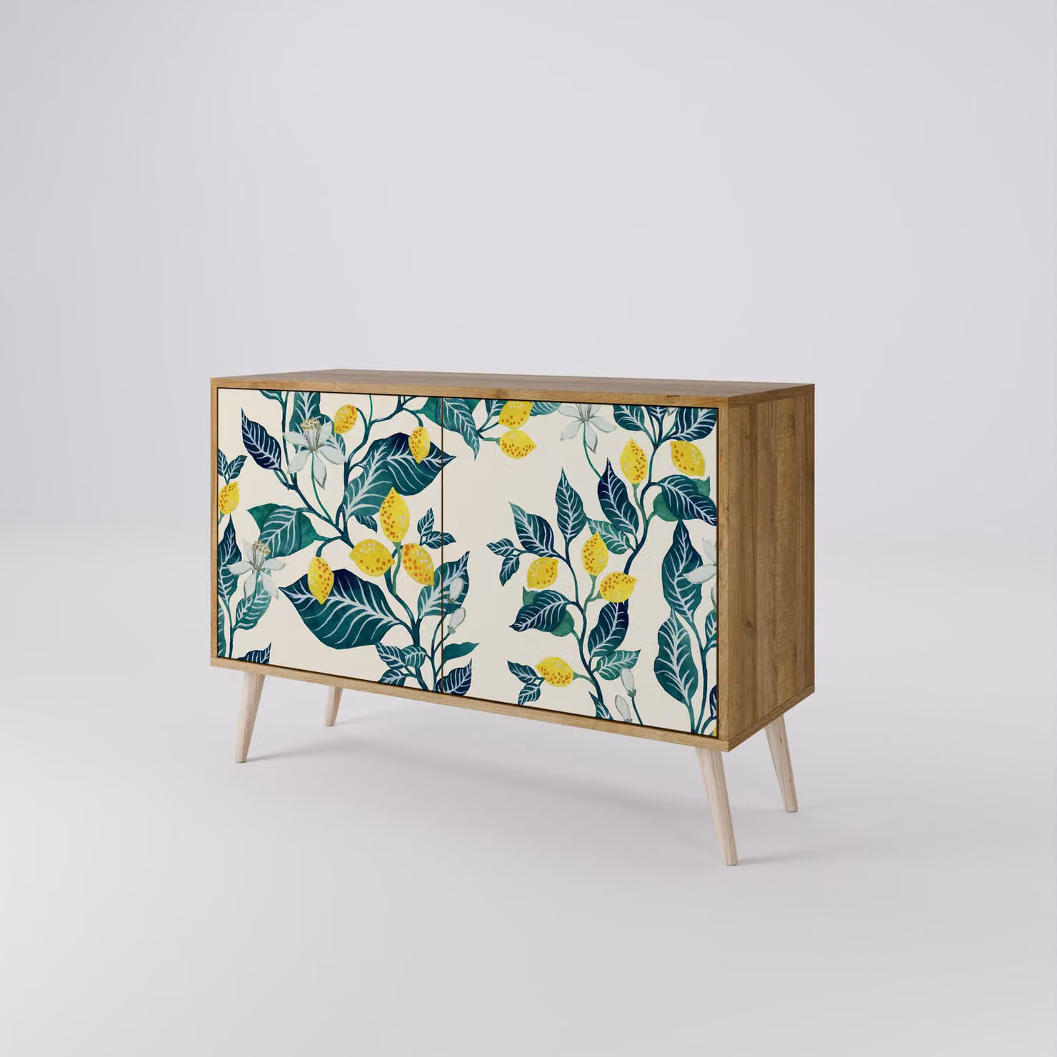 Cassettiera Spacerebels a 2 ante - credenza cassettiera - credenza alta - mobile guardaroba - soggiorno camera da letto - 57,5×111×42 (HxLxP)