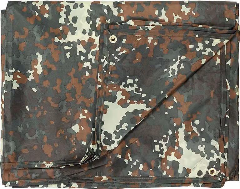 Telone multiuso MFH, telone, flecktarn, circa 300 x 400 cm