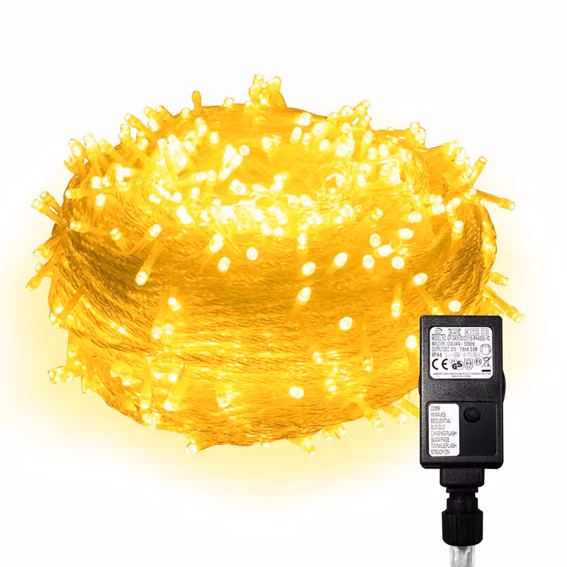 30M 300 luci fiabesche LED luci fiabesche bianco caldo 8 modalità di luce festa giardino interno esterno luci di Natale decorazione