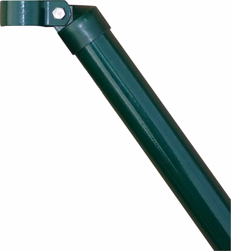 Montante con 40 fascette rivestite in verde, 40x2300 mm