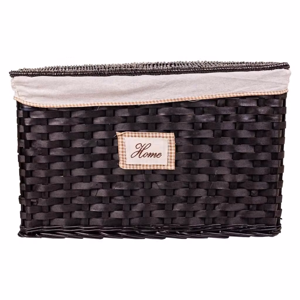 Set di 2 bauli in rattan WANDERLUST DECO neri per soggiorno – 2