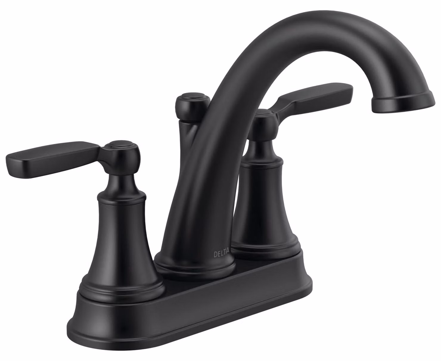 Miscelatore da bagno Delta Faucet modello 2532LF-BLTP, serie Woodhurst, finitura nero opaco