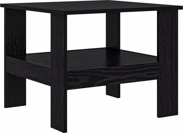 Tavolino da salotto Rovere Nero 57 x 55 x 45 cm