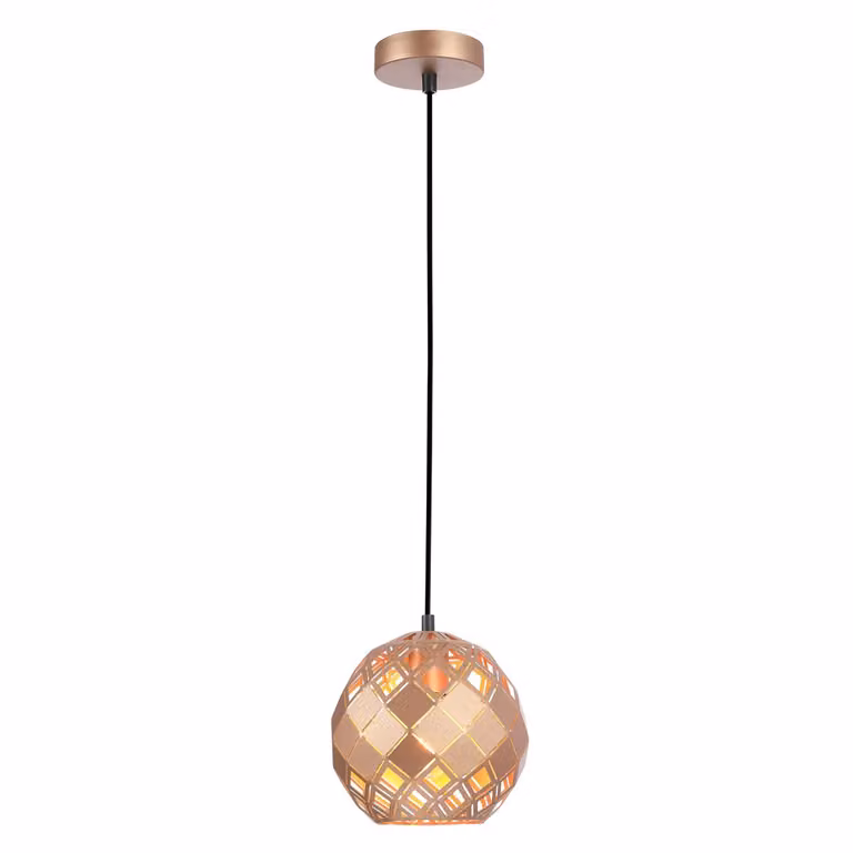 Italux Paulela, lampada a sospensione moderna in oro PND-34221-1S-GD