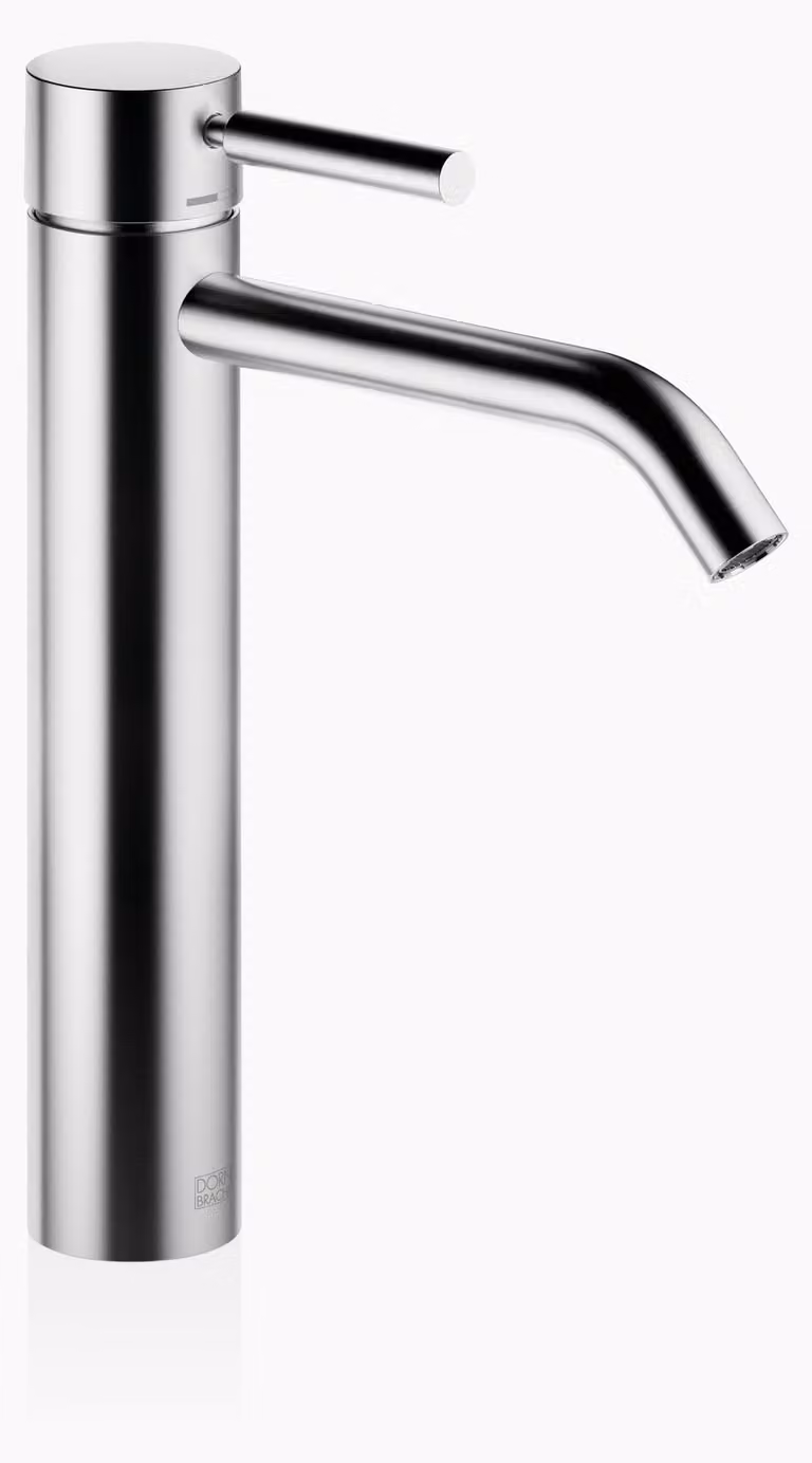 Dornbracht META Mitigeur monocommandé pour lavabos avec pied surélevé, sans garniture d'écoulement, saillie 165mm, 33539660-93, 33539660-93