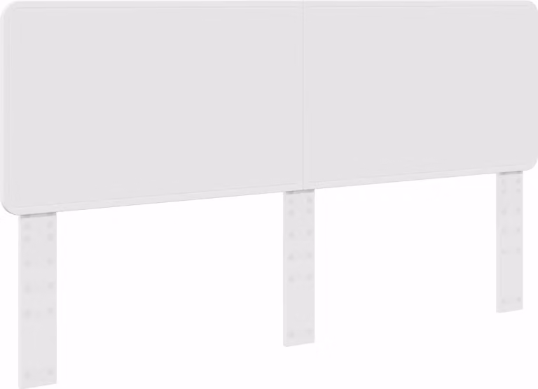 Testiera Bianco Lucido Legno multistrato