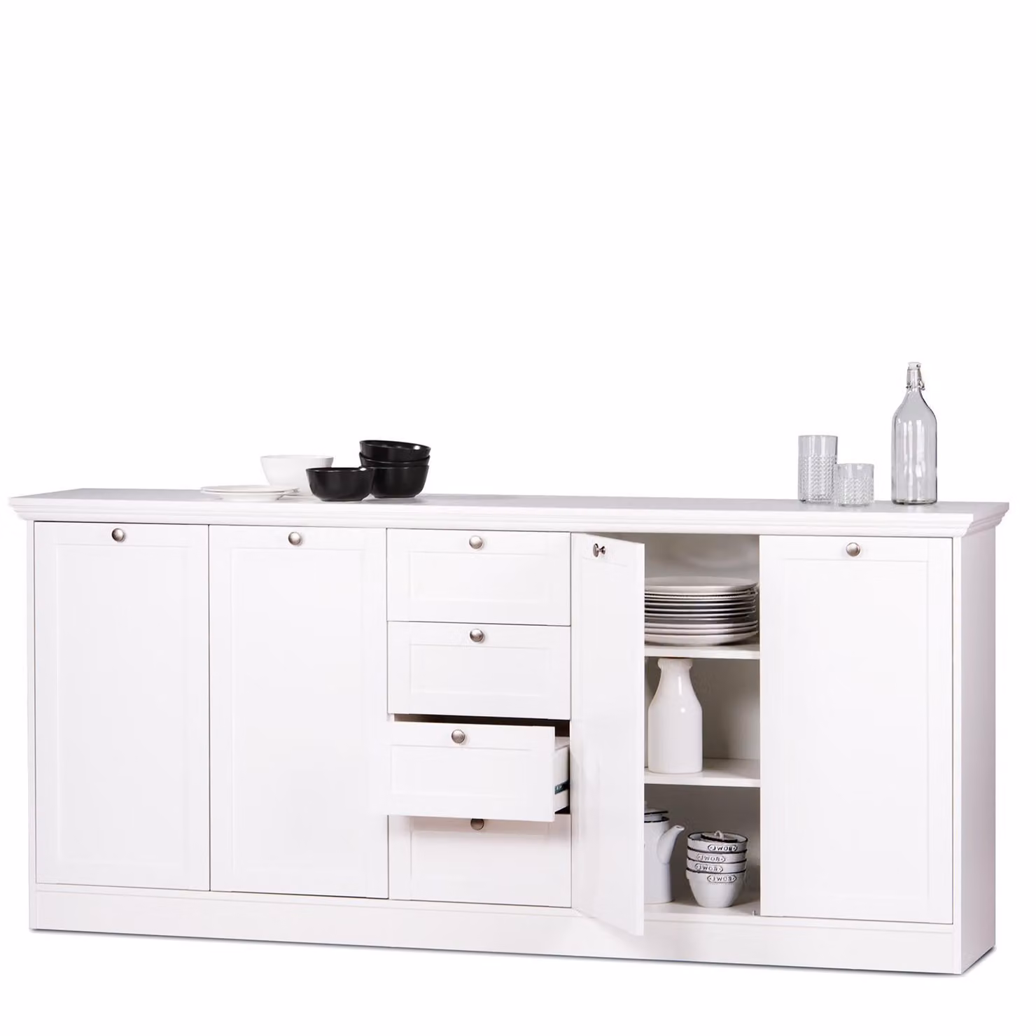 Cassettiera 4 ante + 4 cassetti LANDWOOD 52
