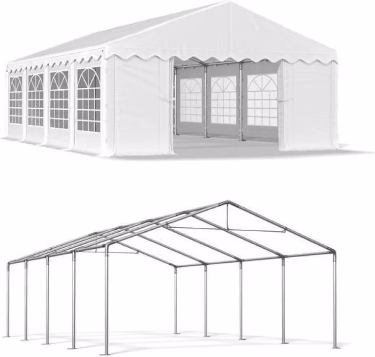 Tenda estiva 6x8 Bianco SUMMER IPE
