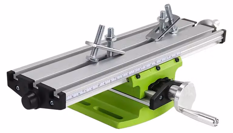 Tavolo con fessure trasversali, banco di lavoro regolabile, controllo di precisione, modello BG-6300