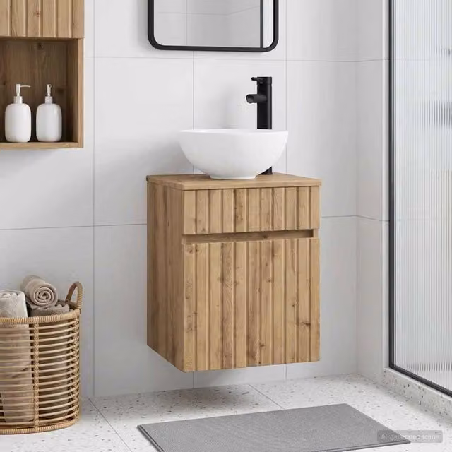 Mobile lavabo da parete Rovere Artigianale 39 x 41 x 64,5 cm 890561