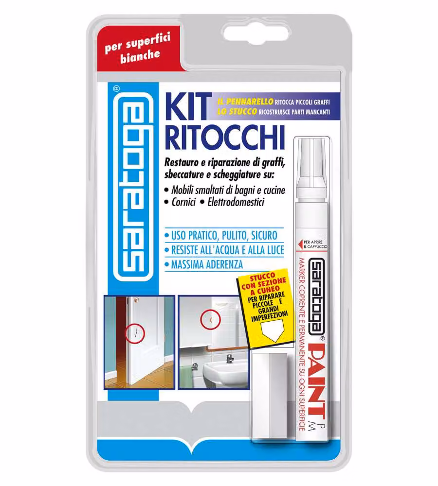 Saratoga Kit Ritocchi Set Pennarello + Stucco