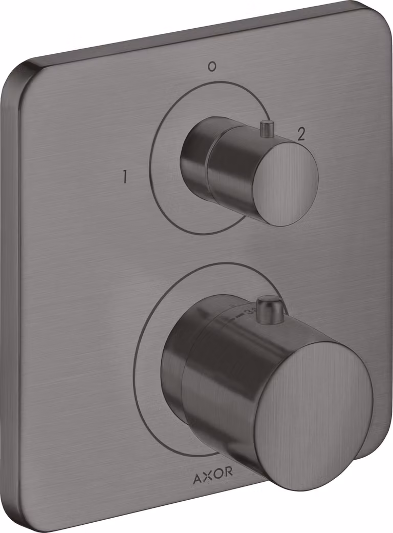 hansgrohe AXOR Citterio M thermostat encastré avec vanne d'arrêt/changeur, 34725340, 34725340