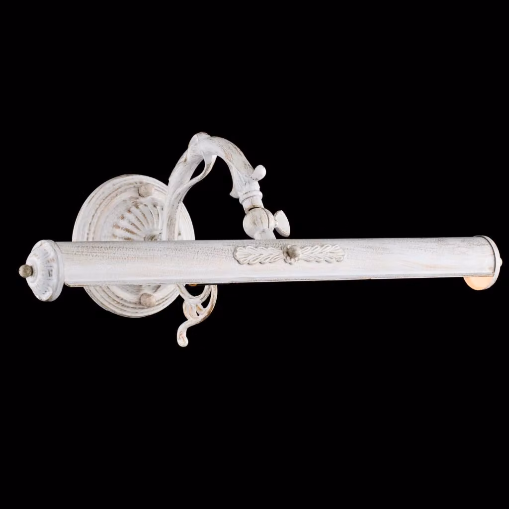 Applique classica Maytoni Picasso in metallo con 2 luci E14, disponibile in bianco, bronzo o oro/ottone – 2