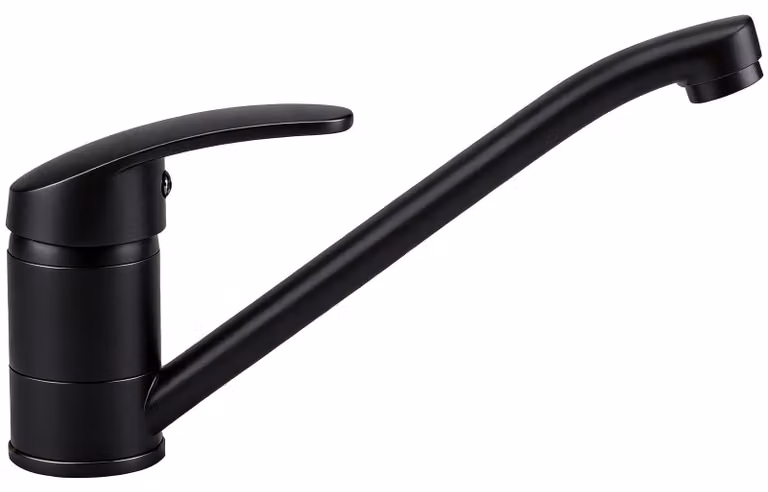 Miscelatore per cucina, 60 cm, monocomando, girevole a 360 gradi, in ottone, per cucina
