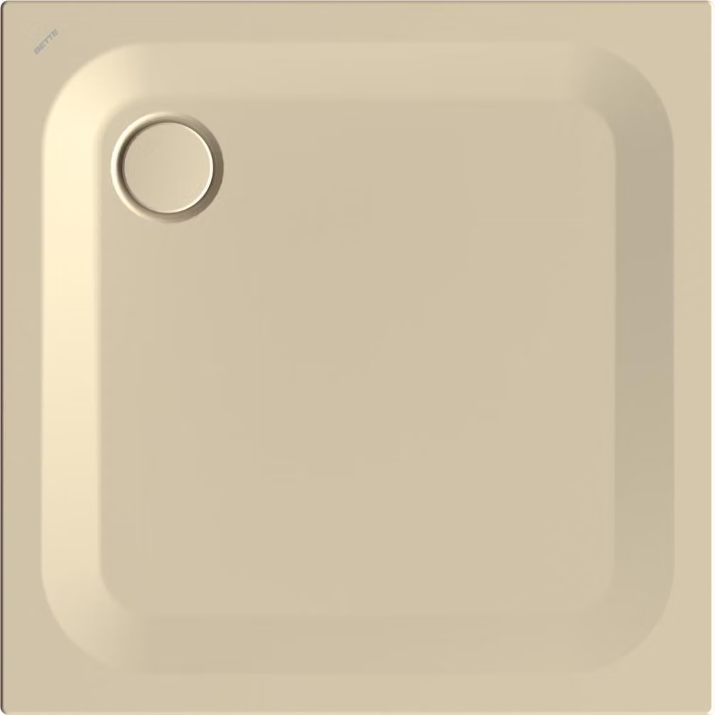 BetteUltra receveur de douche rectangulaire avec support de baignoire minimum, 900x900x25mm, 5930-441T1, 5930-441T1
