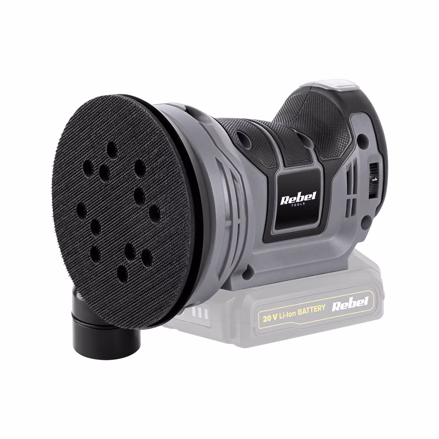 Rebel RB-1059 Smerigliatrice vibrante 20V, AKU, senza batteria