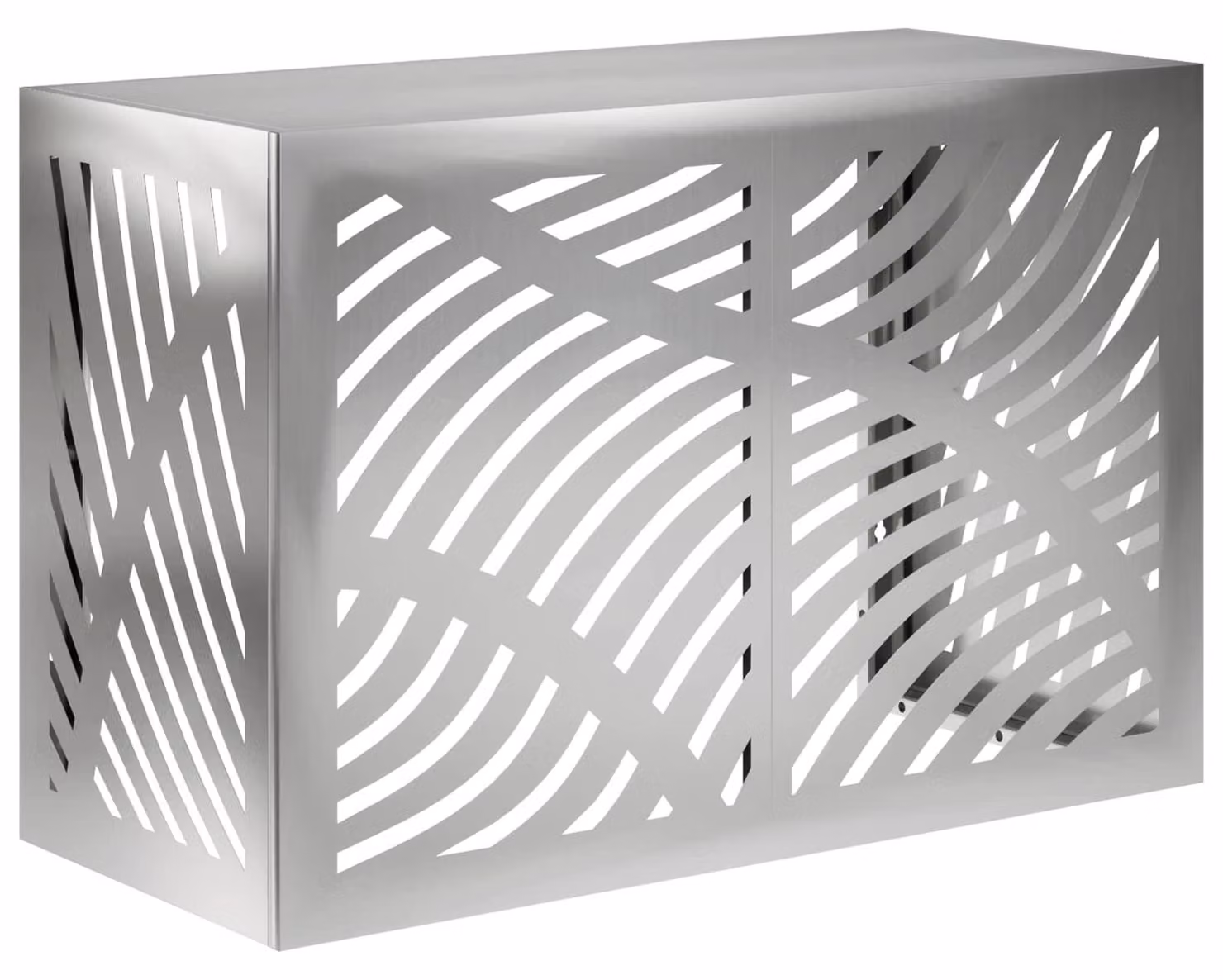 Copertura per aria condizionata Silver 90 x 40 x 60 cm Acciaio zincato