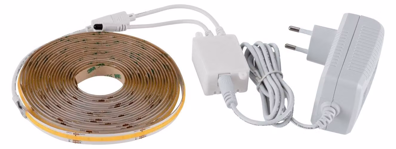 Strice Led Moderno Cob Stripe Policarbonato Bianco Led Integrato 33W