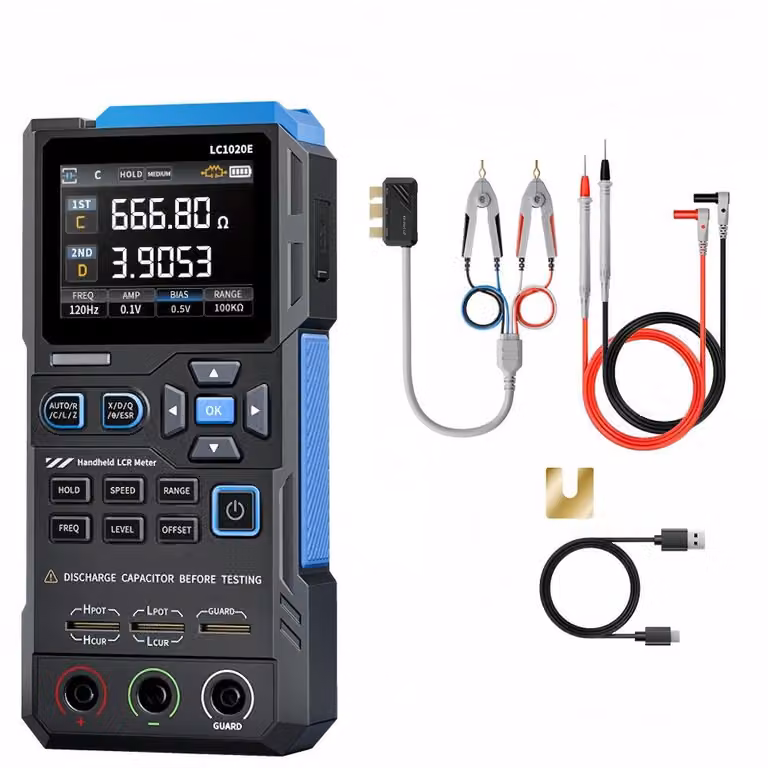LCR-Meter LC1020E – Tester per condensatori, resistenze e induttanze