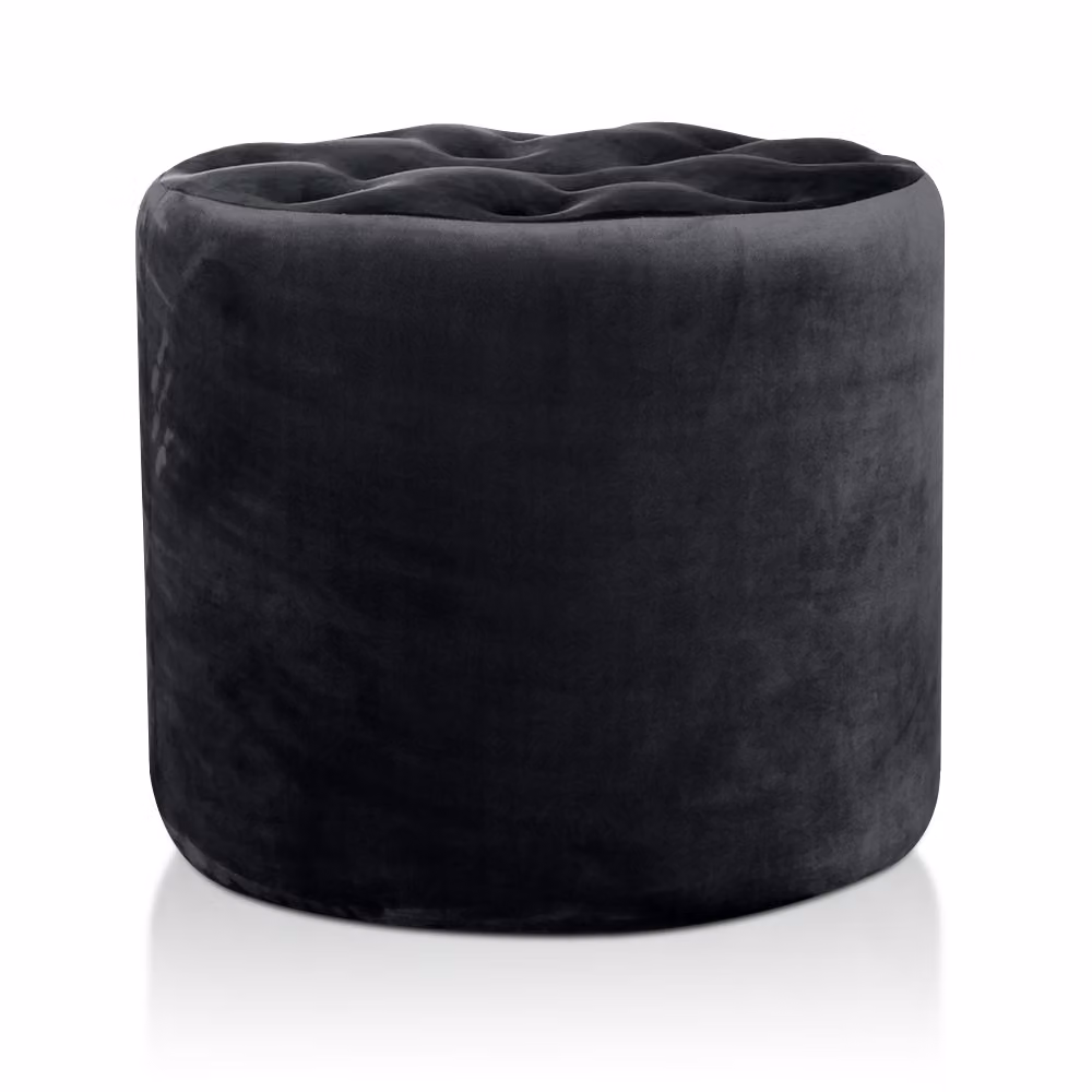 Pouf Diamante 50 cm Nero