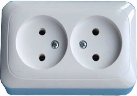 Presa Doppia Bianco Pkl10-009 Liregus