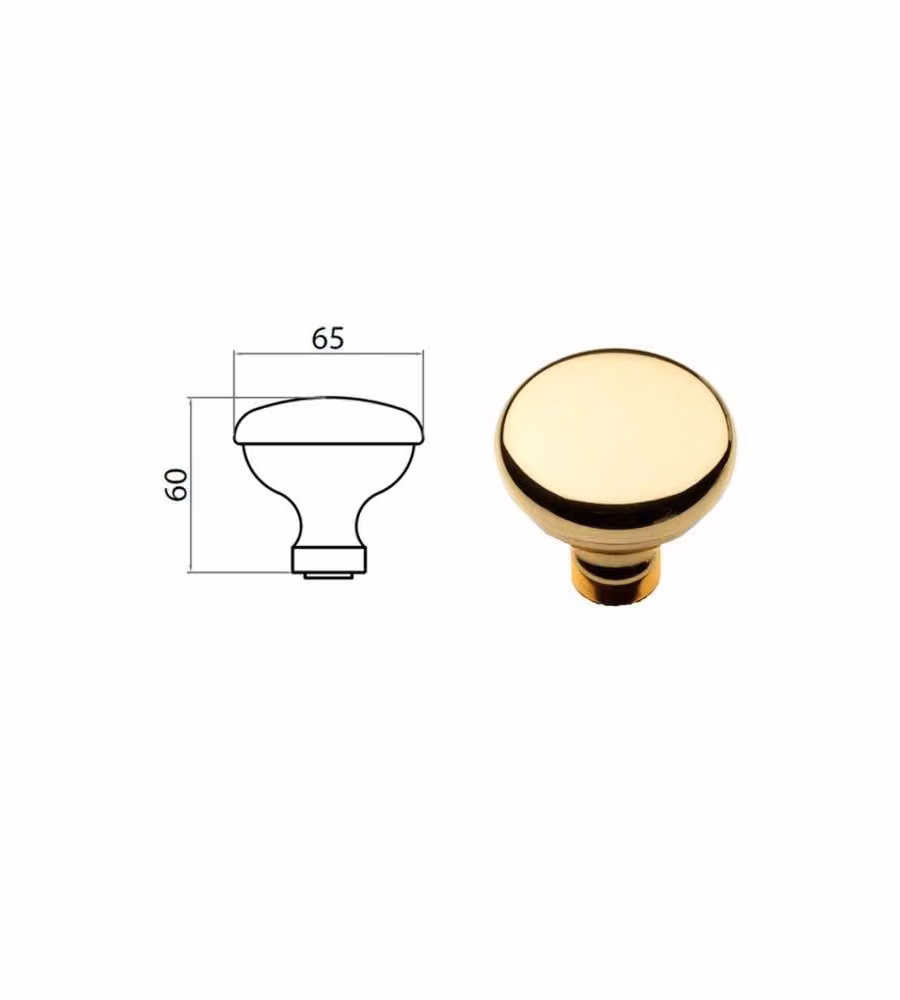 Pomolo Blindo Ott Luc 65