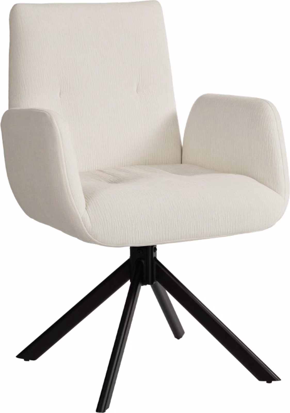 Poltrona imbottita, poltrona di design, design moderno, girevole, fino a 120 kg