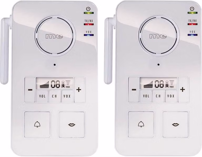 M-E MODERN-ELECTRONICS Funk-Sprechanlage FS 2.1 Wei&szlig (FS 2.1)