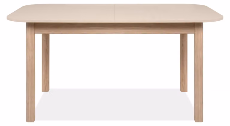 Calicosy - Tavolo allungabile da 160 a 200 cm effetto rovere e cashmere - SIENA