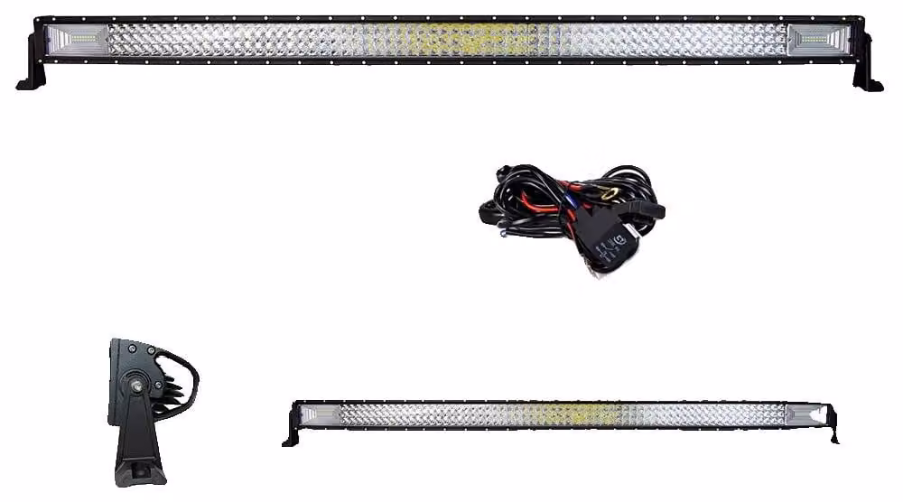 Striscia luminosa a LED, luminosità superiore, compatibilità versatile, 52 in 7D con cavo
