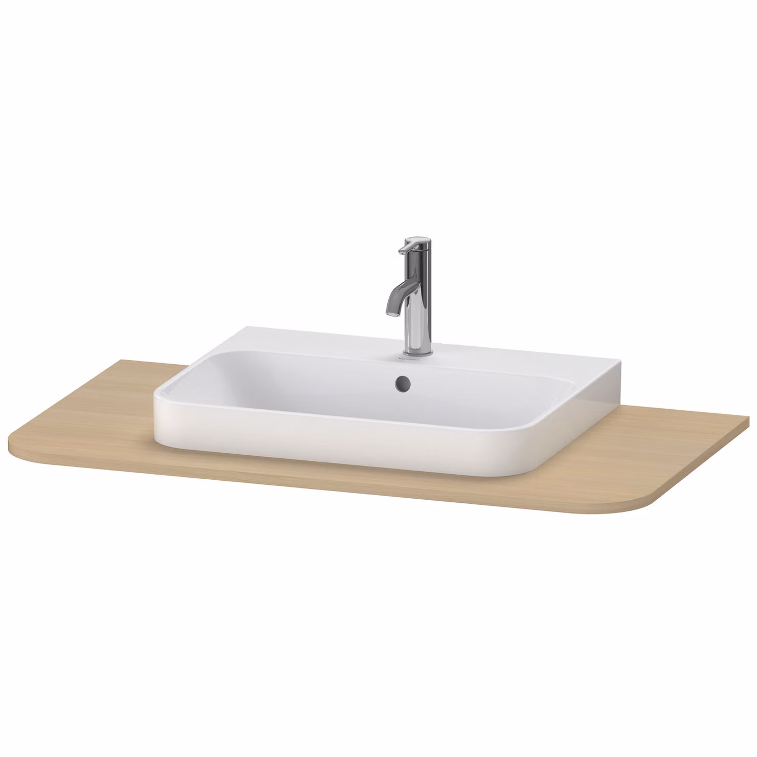 Console Duravit Happy D.2 Plus, 1000x550 mm, 1 découpe, pour meuble sous-lavabo HP4941, HP4961, HP4971, HP031E07171, HP031E07171