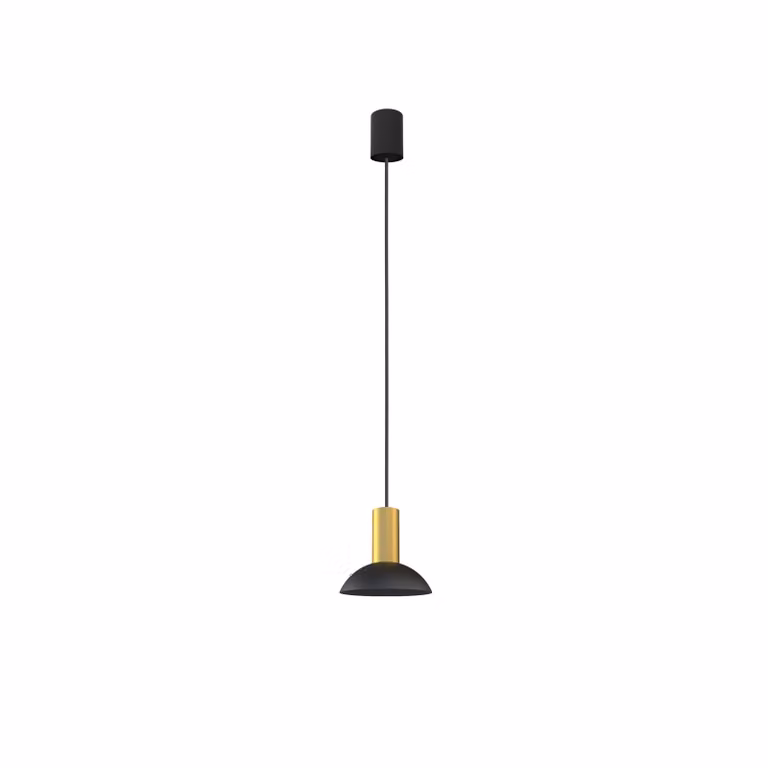 Lampadario HERMANOS ottone-nero 1xGU10x10W ottone, dimensioni: 130x15,5x6,5 cm IP20 Nowodvorski Lighting